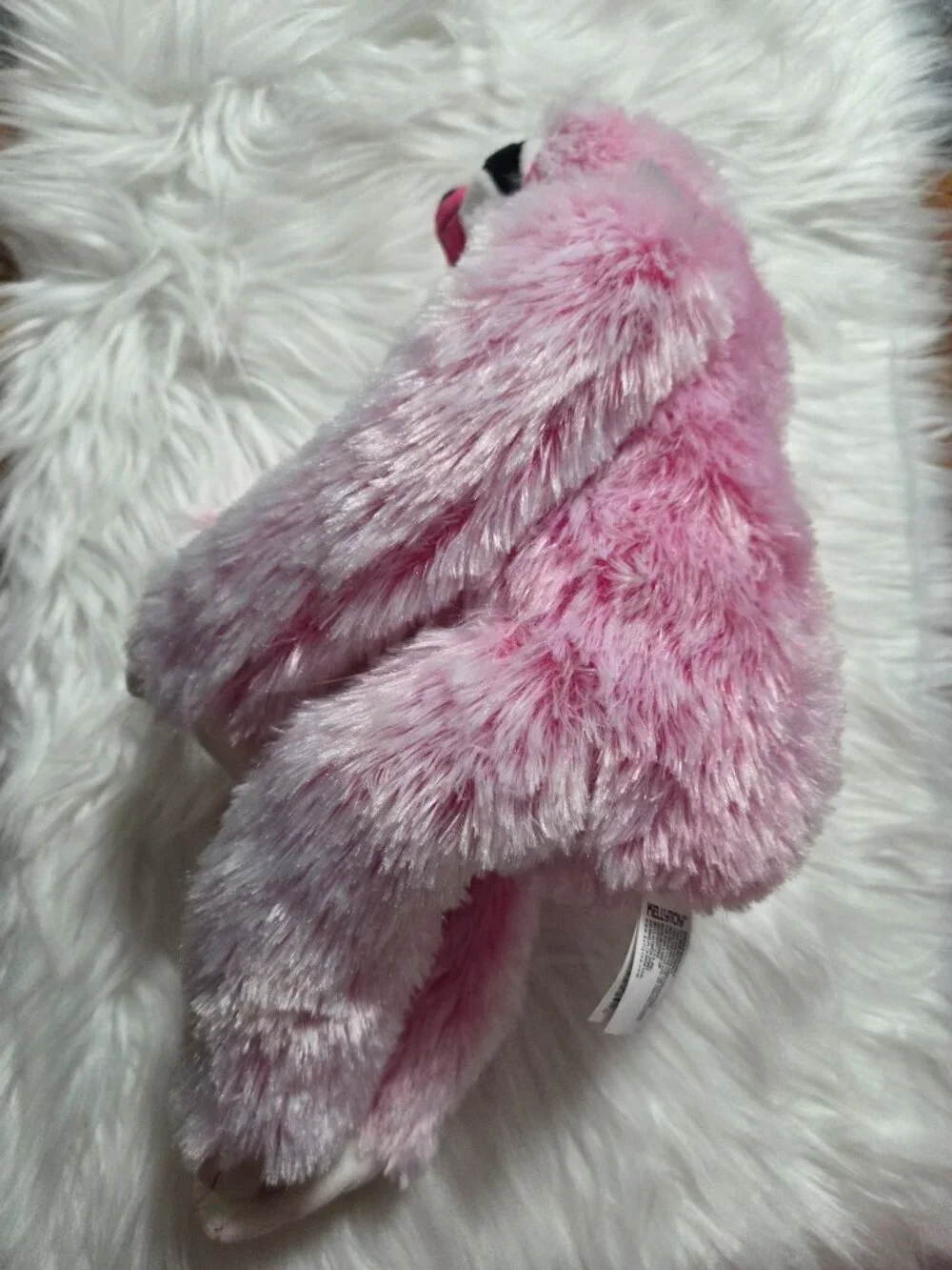 Pink Stuffed Sloth Toy